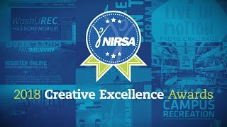 NIRSA Creative Excellence Award 2018 Recognition Video