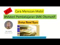 CARA MENSCAN MOBIL MENGGUNAKAN TECHSTREAM