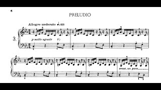 N.3 - Preludio  BWV 999 - J. S. Bach - 23 Pezzi Facili