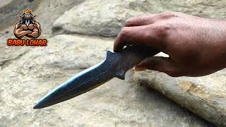 Butterfly Knife Making//Daggers knife making #babulohar#knifemaking