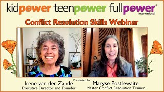 Conflict Resolution Skills Webinar