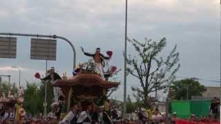 2012/9/15　曳き出し　カンカン場　五軒屋町　00020　岸和田だんじり祭