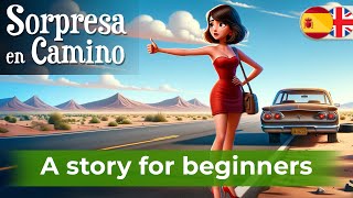 LET'S LEARN SPANISH with a short story for beginners (A1-A2)