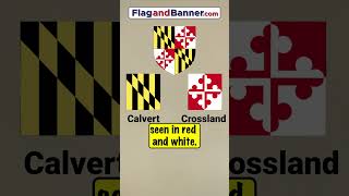 The Maryland Flag Explained | Flag Facts  #flag #maryland #history #vexillology #usa