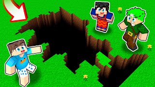 ENCONTRAMOS DESAFIOS SECRETOS NO BURACO DO SONIC NO MINECRAFT!!