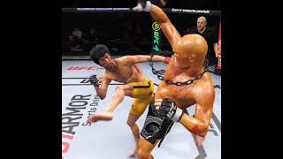 Bruce Lee vs. Cronos 🐉 Knockouts 🔥 UFC 4 #Shorts