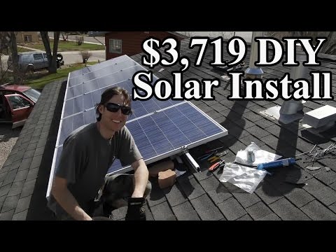 HOW TO INSTALL SOLAR PANELS DIY ARRAY ENPHASE MICROINVERTERS 1.47 KW SYSTEM TIME LAPSE HOW TO INSTALL SOLAR PANELS DIY ARRAY ENPHASE MICROINVERTERS 1.47 KW SYSTEM TIME LAPSE
