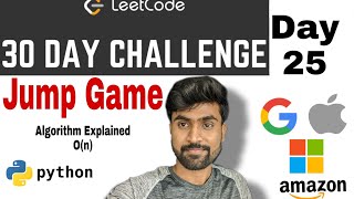 Jump game - Amazon interview question | leetcode python solution