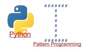 Printing I Hash '#' shape in Python - Pattern of Python Programming