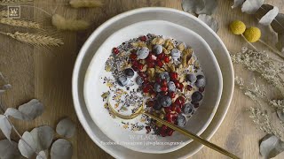 Wholesome Breakfast Granola With MILK | W PLACE Healthy Snacks