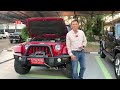 อเมริกันแฟนพันธุ์แท้ jeep wrangler sahara 2 เวอร์ชั่น jk vs jl ออฟโรดสายลุย o02