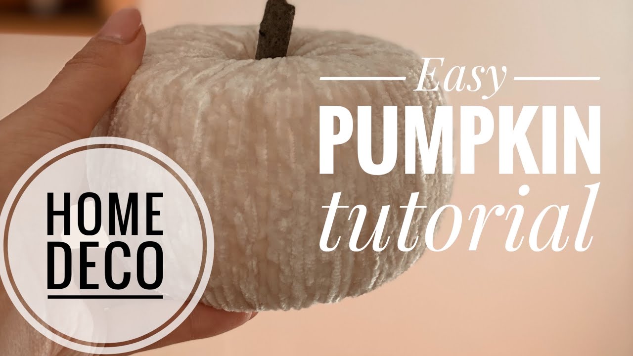 Halloween Fall Decoration Pumpkin Youtube