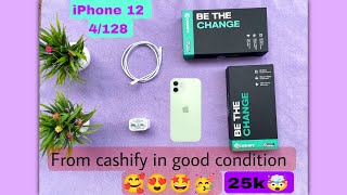 iPhone 12 Cashify I bought iPhone 12 good condition from Cashify #iphone #cashifyiphone #unboxing 😍