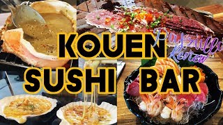 KOUEN SUSHI BAR บุฟเฟ่ต์สุดพรีเมี่ยม มันปู เนื้อวากิว ฟัวกราส์ แซลม่อน! | แพทซิล่ารีวิว