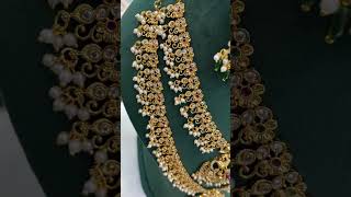 #bridaljewellerysetswholesaleratepar #1gramjewellery #necklace #jewellery #blackbeads