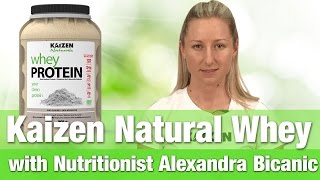 Benefits of Kaizen Natural Whey Protein with Alexandra Bicanic | National Nutrition Canada