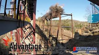 Advantage Blasting and Demolition Portageville, NY Bridge Stage 1