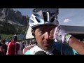 domenico pozzovivo al termine della tappa regina del giro d italia 2016