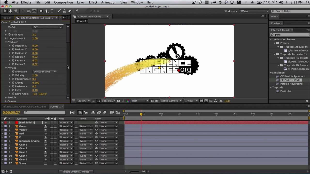 Logo Animation After Effects Tutorial Youtube