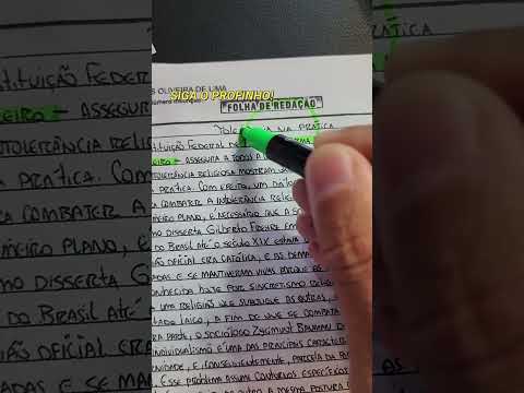 Tipos De Travessão Da Minha Redação Nota 1000 Do Enem | PROFINHO - YouTube