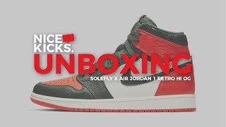 Unboxing the Solefly x Air Jordan 1