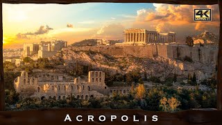 Acropolis - Athens ● Greece 🇬🇷【4K】 Aerial Drone [2023]