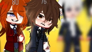 [Kiss counter] High school Au, spicy 🌶️ Btm Dazai #skk #gacha #trend? #sokokou