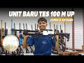 UNIT TERBARU HARGA 3 JUTAAN TES 100 METER UP PELURU SLUG 15 GR | SENAPAN ANGIN PCP PREDATOR SCORPION