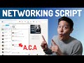 Networking messages that ACTUALLY work - And real example