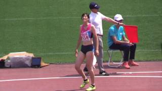 女子走高跳：1stバー高さ165cm　第101回日本陸上競技選手権大会