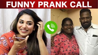 Indhuja Funny Prank Call To Bigil Robo Shankar Daughter - Funny Interview | 90's Kid Flames Game