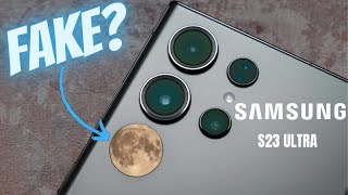 Samsung S23 ultra fake moon, is it real, or is it the photo? I tested it and so can you.