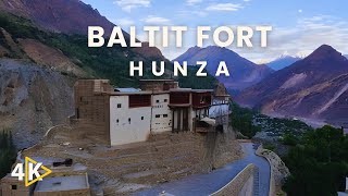 Baltit Fort Hunza | Scenic Drone View | 4K UHD Video with Relaxing Music