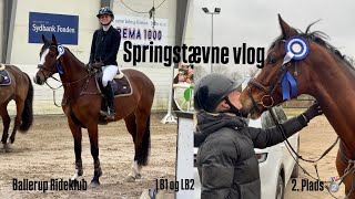 Springstævne vlog, Ballerup Rideklub. 2 plads