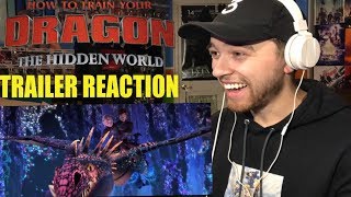 HOW TO TRAIN YOUR DRAGON 3 TRAILER REACTION