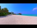 🏝 paradise found maldives beach and crystal turquoise waters. ocean 4k ultra hd