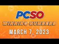 P109M Jackpot Ultra Lotto 6/58, 2D, 3D, 6D, Lotto 6/42 and Superlotto 6/49 | March 7, 2023