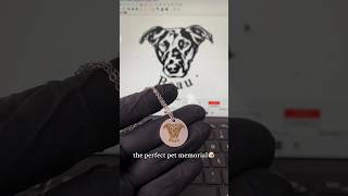 iPetprints: Custom Dog Necklace – A Perfect Personalized Gift for Dog Lovers! #ipetprints #shorts