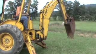 Ford New Holland 335 Industrial Backhoe Loader Tractor Diesel Power Steering For Sale Mark Supply