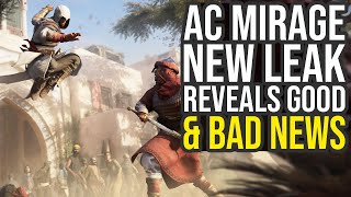 Assassin's Creed Mirage New Look & Some Bad News About The Future (AC Mirage Gameplay Info)
