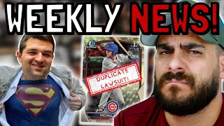 Hobby Hero 🚨 Duplicate 1/1 Lawsuit 🤡 CT Scanning Update \u0026 MORE! SPORTS CARD NEWS