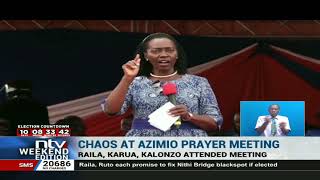 Azimio meeting turns chaotic as supporters of Wavinya Ndeti, Nzioka Waita clash