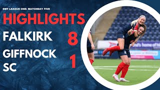 HIGHLIGHTS: Falkirk 8-1 Giffnock SC