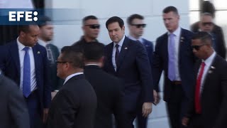 Marco Rubio y el presidente José Raúl Mulino se reúnen en plena disputa por el Canal de Panamá