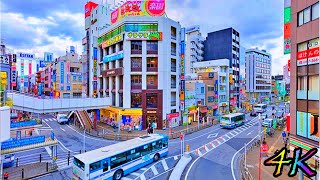 【4K】Walk from Matsudo station to Kanamachi (松戸駅)