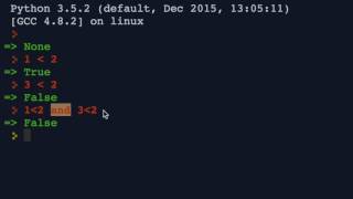 Python 13: Relational and Boolean Operators