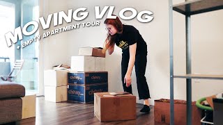 empty apartment tour + moving vlog