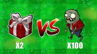 2 Random Box VS 100 Imp ,Who Will Win? PVZ 1 Hybrid Challenge