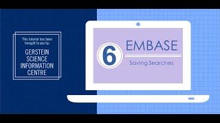 Embase 6 - Saving Searches
