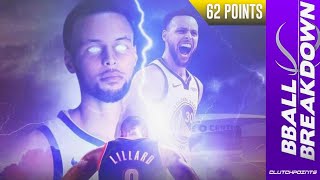 Why Steph Curry Is The Most Skilled Scorer In The NBA | Career High 62 Points Full Highlights
